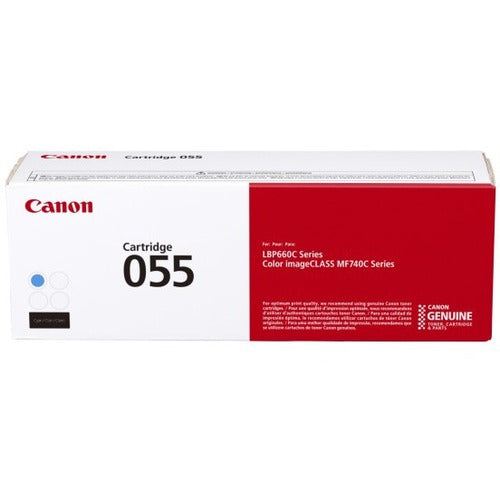 Canon Cartridge 055 Cyan (2,100 pages) 3015C001