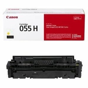 Canon Cartridge 055H Yellow (5,900 pages) 3017C001