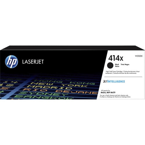 HP 414X (W2020X) High Yield Black Original LaserJet Toner Cartridge W2020X