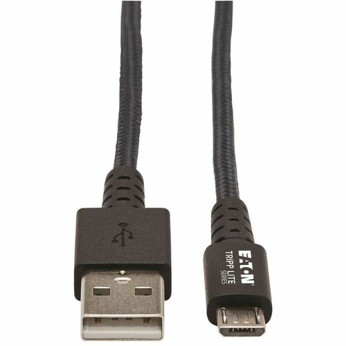 Tripp Lite by Eaton Micro-USB/USB Data Transfer Cable U050-003-GY-MAX