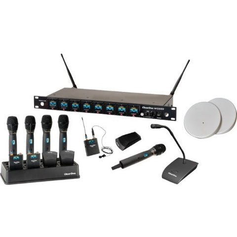 ClearOne WS880 8-Channel Wireless Microphone System Receiver 910-6000-808-C