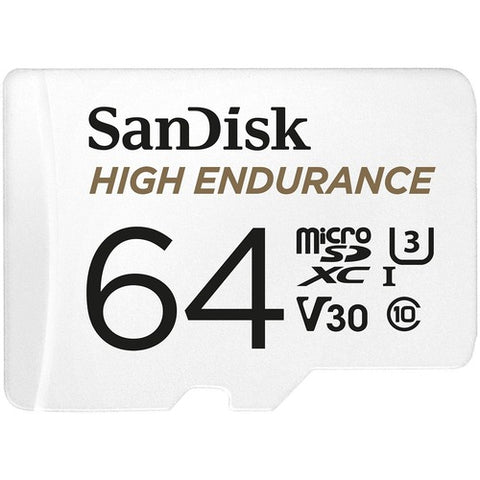 SanDisk High Endurance microSD&amp;trade; Card 64GB SDSQQNR-064G-GN6IA