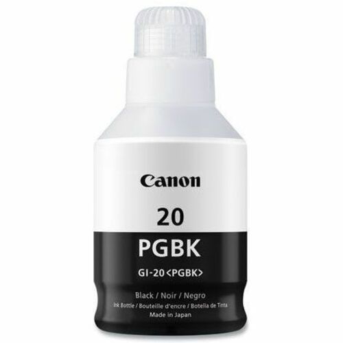 Canon GI-20 Pigment Black Ink Bottle 3383C001