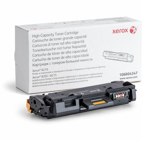 Xerox B210/B205/B215 High Capacity Black Toner Cartridge (3000 Pages) 106R04347