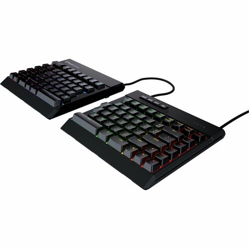 Kinesis Freestyle Edge RGB Gaming Keyboard KB975-BRN