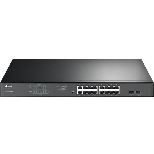 TP-Link JetStream 16-Port Gigabit Easy Smart PoE/PoE+ Switch TL-SG1218MPE