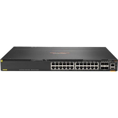 HPE 6300M 24-port 1GbE Class 4 PoE and 4-port SFP56 Switch JL662A