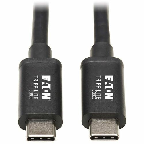 Tripp Lite by Eaton Thunderbolt 3 Cable, M/M, 2 m, Black MTB3-02M-5A-B