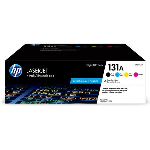 HP 131A Original Toner Cartridge - Combo Pack CF210AQ1