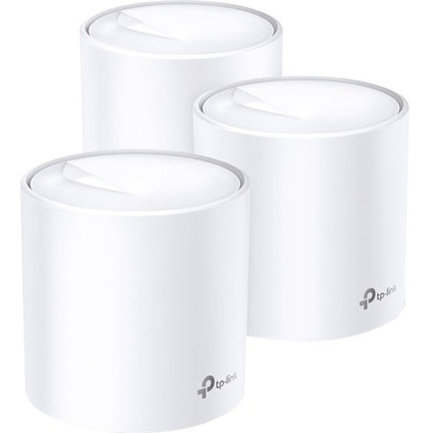 TP-Link AX3000 Whole Home Mesh WiFi System DECO X60(3-PACK)