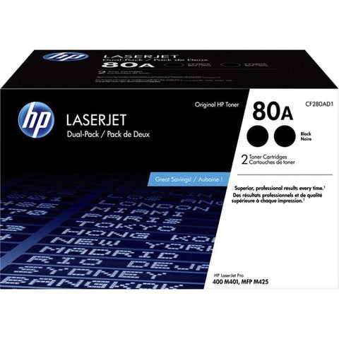 HP 80A (CF280AD1) Toner Cartridge CF280AD1