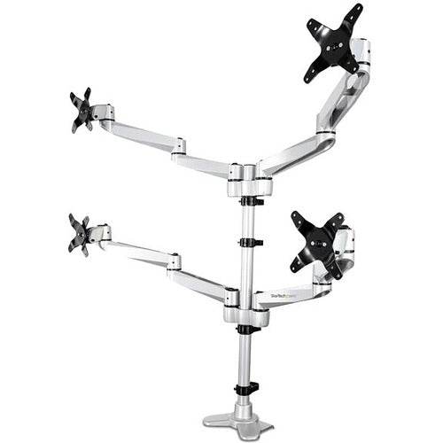 StarTech.com Quad-Monitor Mount - Full Motion - Premium ARMQUADPS