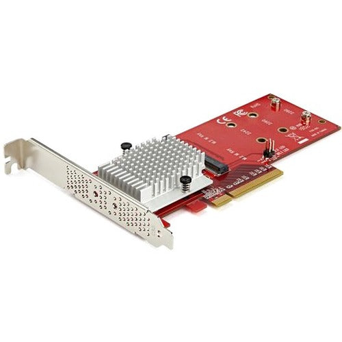 StarTech.com x8 PCI Express to Dual M.2 PCIe SSD Adapter PEX8M2E2