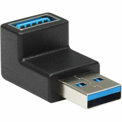 Tripp Lite by Eaton USB 3.0 SuperSpeed Adapter - USB-A to USB-A, M/F, Down Angle, Black U324-000-DN