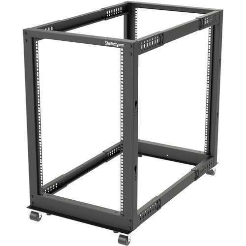 StarTech.com 18U Open Frame Rack - 4 Post - Adjustable Depth 4POSTRACK18U