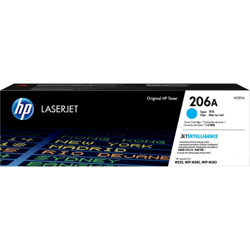 HP 206A Cyan Original LaserJet Toner Cartridge W2111A