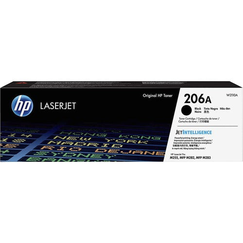 HP 206A Black Original LaserJet Toner Cartridge W2110A