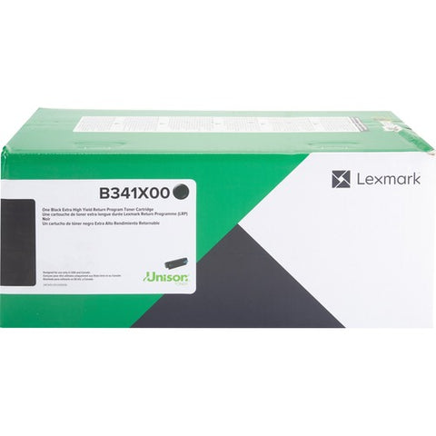 Lexmark B341X00 Extra High Yield Return Program Toner Cartridge B341X00