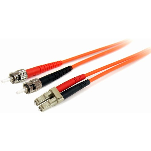 StarTech.com 1m MM 62.5/125 Duplex Fiber Patch Cable LC - ST FIBLCST1