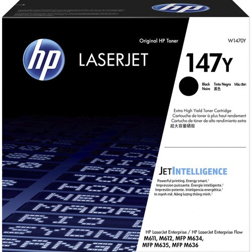 HP 147Y Extra High Yield Black Original LaserJet Toner Cartridge (~42,000 pages) W1470Y