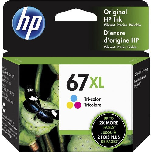 HP 67XL Tri-Colour Original Ink Cartridge 3YM58AN#140