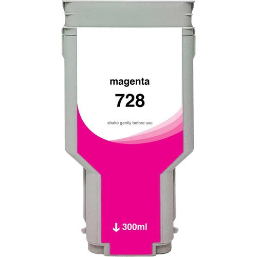 Clover Technologies WF Non-OEM New Magenta Wide Format Ink Cartridge for F9K16A (HP 728) WH728M