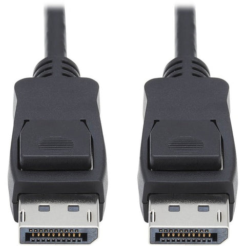 Tripp Lite series DisplayPort 1.4 Cable with Latching Connectors, 8K, M/M, Black, 6 ft. P580-006-V4