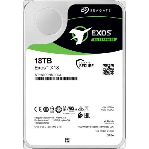 Seagate Exos X18 ST18000NM000J Hard Drive ST18000NM000J