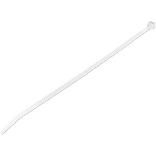 StarTech.com 1000 Pack 10" Cable Ties - White Extra Large Nylon/Plastic Zip Tie CBMZT10NK