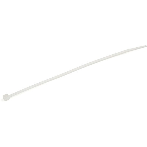 StarTech.com 100 Pack 6" Cable Ties - White Medium Nylon/Plastic Zip Tie CBMZT6N