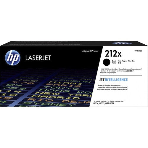 HP 212X High Yield Black Original LaserJet Toner Cartridge W2120X