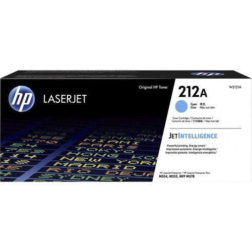 HP 212A Cyan Original LaserJet Toner Cartridge W2121A