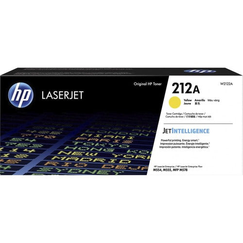 HP 212A Yellow Original LaserJet Toner Cartridge W2122A