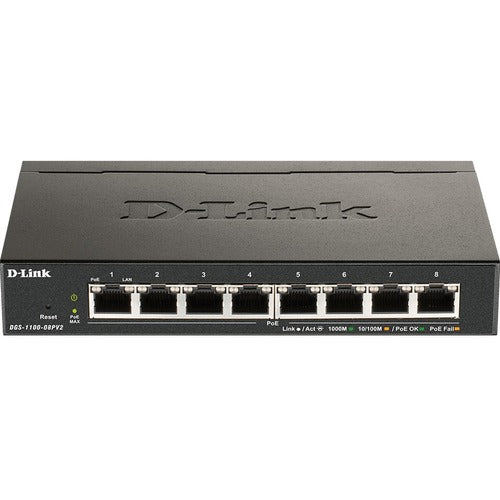 D-Link DGS-1100-08PV2 Ethernet Switch DGS-1100-08PV2