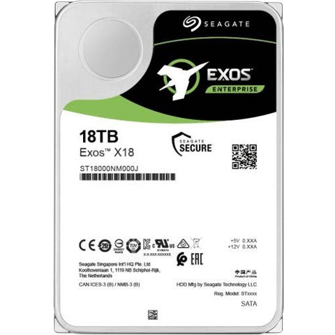 Seagate Exos X18 ST18000NM005J Hard Drive ST18000NM005J