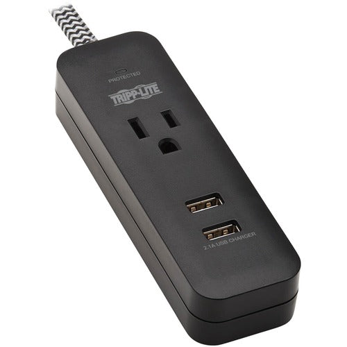 Tripp Lite by Eaton Protect It! TLP104USB 1-Outlet Surge Suppressor/Protector TLP104USB