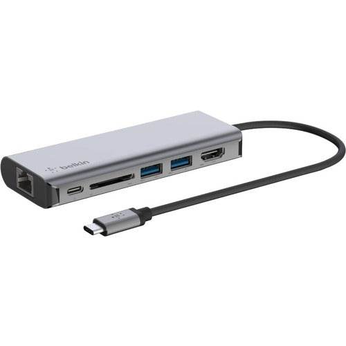 Belkin Connect USB-C 6-in-1 Multiport Adapter AVC008BTSGY