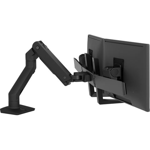 Ergotron HX Desk Dual Monitor Arm (matte black) 45-476-224