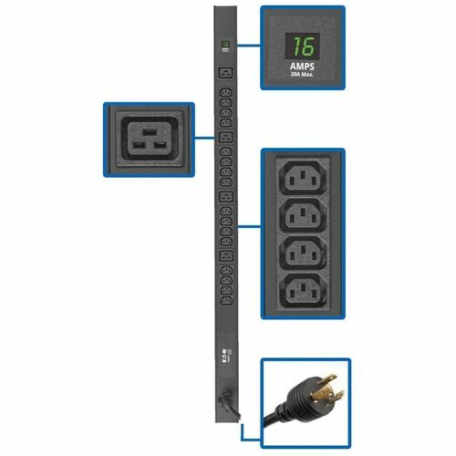 Tripp Lite by Eaton PDUMV20HV-36 20-Outlets PDU PDUMV20HV-36