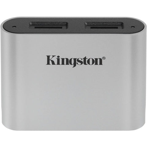 Kingston USB3.2 Gen1 Workflow Dual-Slot microSDHC/SDXC UHS-II Card Reader WFS-SDC