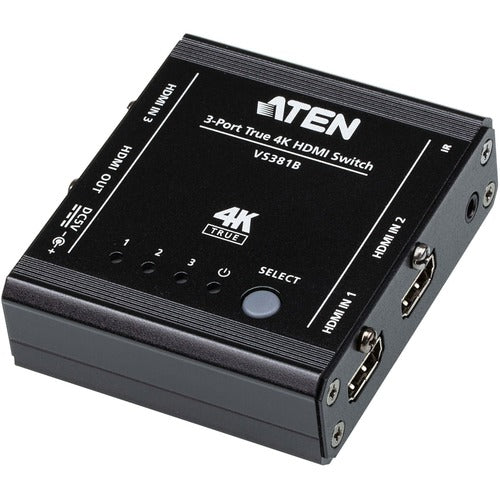 ATEN 3-Port True 4K HDMI Switch VS381B