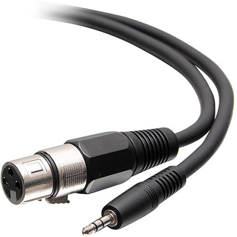 C2G 6ft 3-Pin XLR to TRS 1/8" 3.5mm AUX Audio Cable - M/F C2G41470