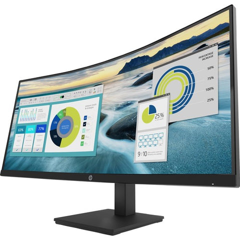 HP P34hc G4 WQHD USB-C Curved Monitor 21Y56AA#ABA