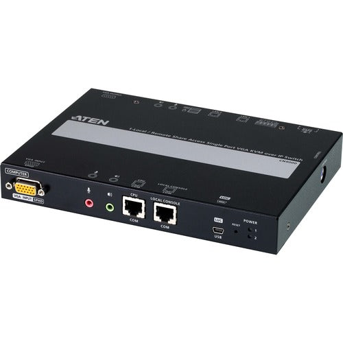 ATEN 1-Local/Remote Share Access Single Port VGA KVM over IP Switch CN9000