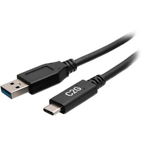 C2G 0.5ft / 6in USB C to USB A Cable - USB 3.2 Gen 1 - Type-C - 5Gbps - M/M C2G28874