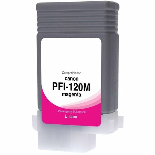 Clover Technologies WF Non-OEM New Magenta Wide Format Ink Cartridge for Canon PFI-120 (2887C001) WCPFI120M