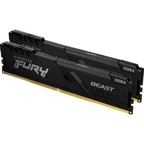 Kingston FURY Beast 16GB (2 x 8GB) DDR4 SDRAM Memory Kit KF432C16BBK2/16