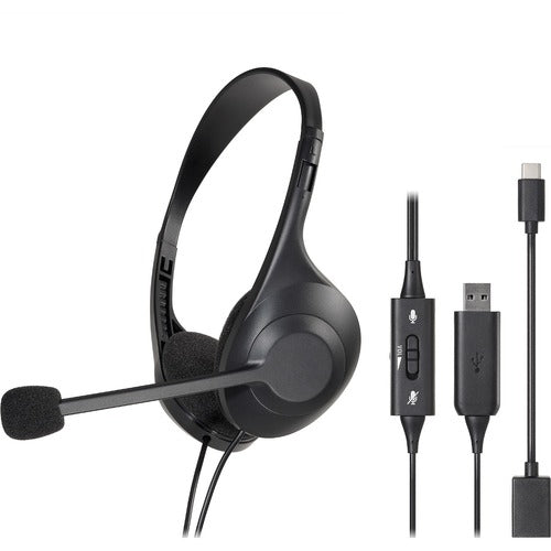 Audio-Technica ATH-102USB Lightweight, Breathable Single-Ear Headset with Clear Audio ATH-102USB