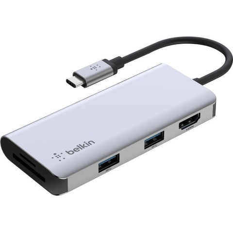 Belkin USB-C 5-in-1 Multiport Adapter Hub PVC002BTSGY