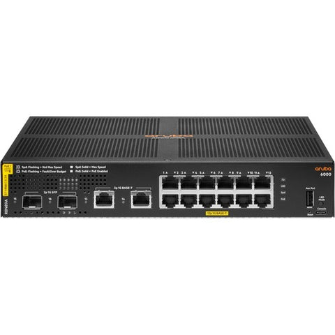 HPE 6000 48G Class4 PoE 4SFP 370W Switch R8N89A#ABA